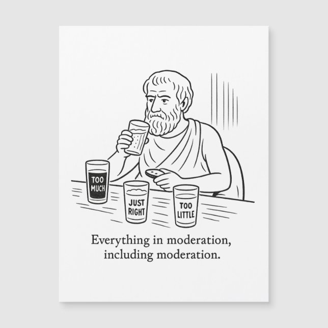 Aristotle's Guide to Moderation (Front)
