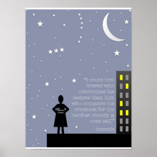 Aristotle's Mastery of Self Poster