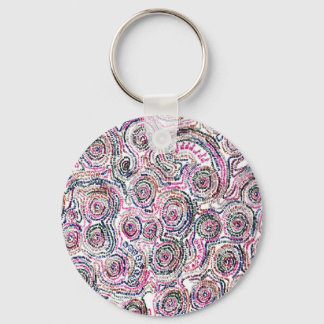ARITHMETIC MANDALA KEY HOLDER KEY RING