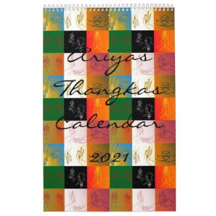 Ariyas Thangkas Calendar 2021