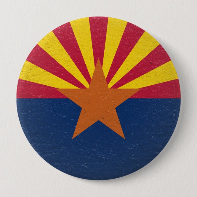Arizona 10 Cm Round Badge (Front)