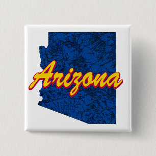 Arizona 15 Cm Square Badge