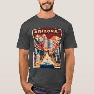 Arizona 1950s USA Vintage Retro Tourism T-Shirt