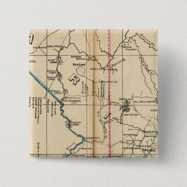 Arizona 2 15 cm square badge (Front)