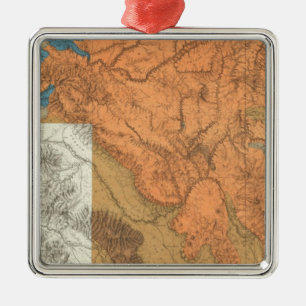 Arizona 2 metal tree decoration