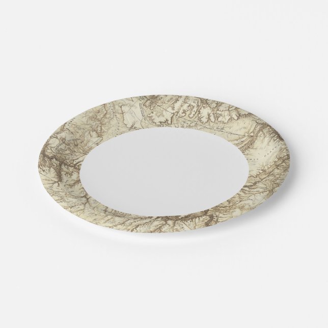 Arizona 3 paper plate (Angled)