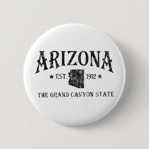Arizona 6 Cm Round Badge