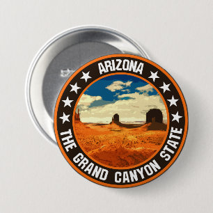 Arizona 7.5 cm round badge