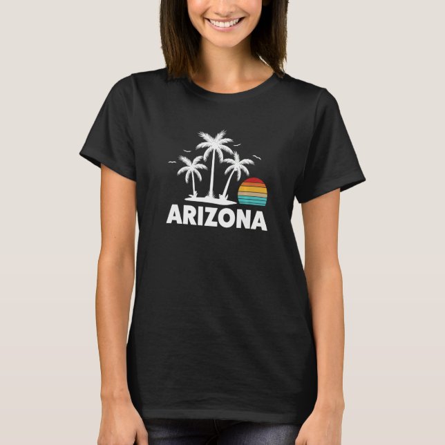 Arizona American State Usa T-Shirt (Front)