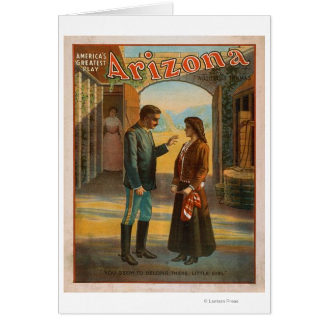 Arizona "America's Greatest Play" Poster #2 (Front)