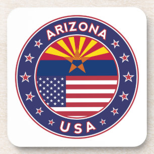 Arizona, Arizona t-shirt, Arizona poster, sticker Coaster