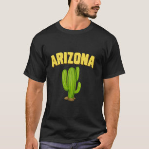 Arizona AZ Vintage Hiking Mountains Funny Cactus G T-Shirt