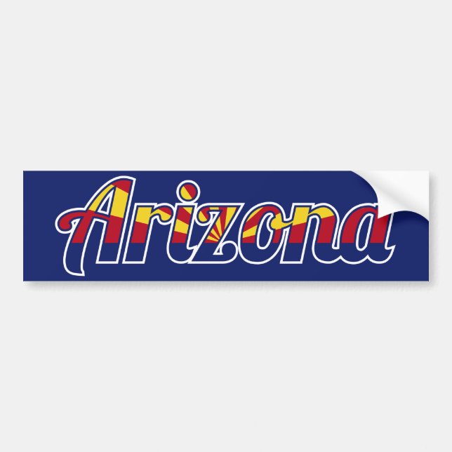 Arizona Bumper Sticker (Front)