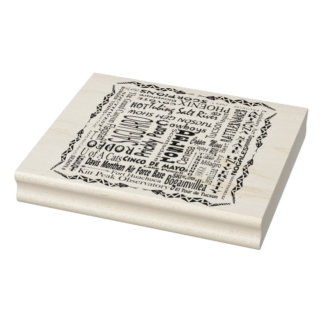 Arizona Buzz Words Design Stamp (Stamp)