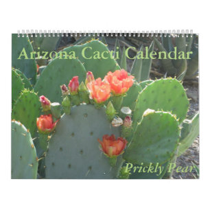Arizona Cacti Calendar