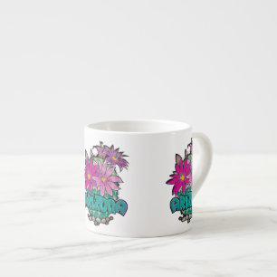 Arizona Cactus Blooms Espresso Cup