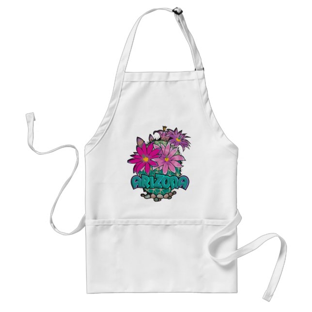 Arizona Cactus Blooms Standard Apron (Front)
