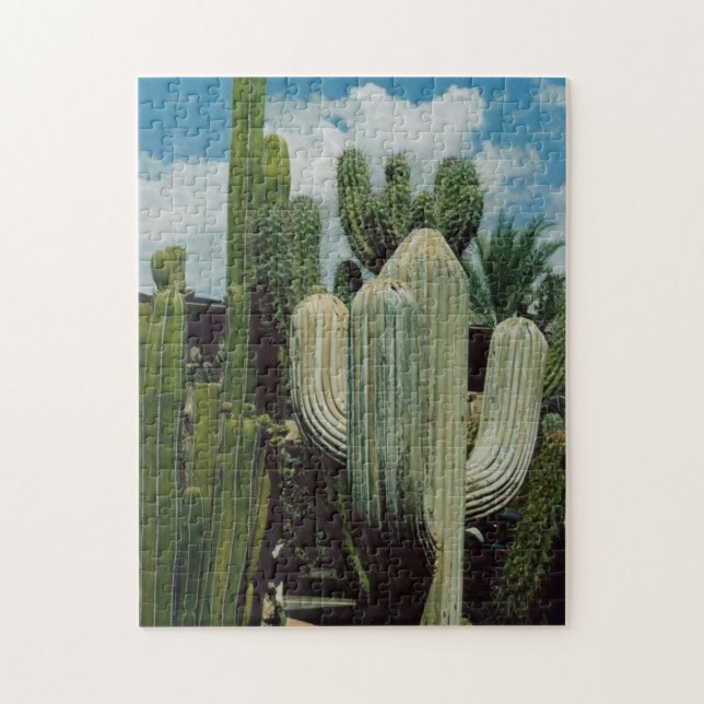 Arizona Cactus Jigsaw Puzzle (Vertical)