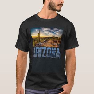 Arizona Cactus Sunset Vacation Souvenir T-Shirt