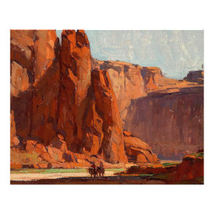“Arizona Canyon” by Edgar Payne Photo Print