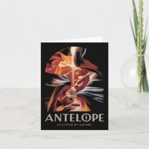 Arizona Canyon Hiking Antelope Canyon Card