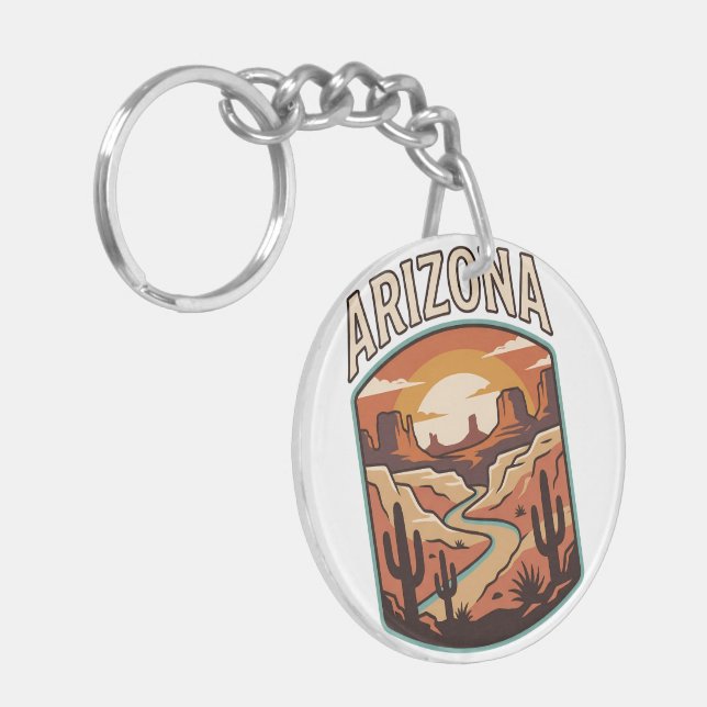 Arizona Canyon Key Ring (Front Left)