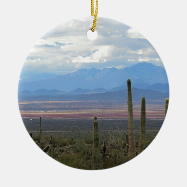 Arizona Ceramic Ornament (Front)