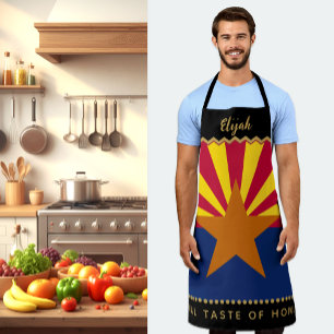 Arizona Chefs Apron, Kitchen, Arizona Flag Apron