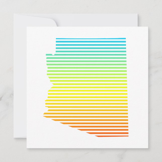 arizona chill fade invitation (Front)