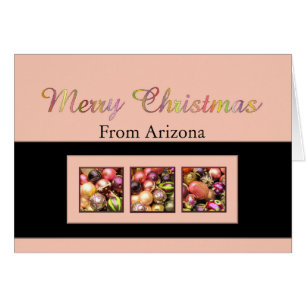 Arizona Christmas Card, state specific