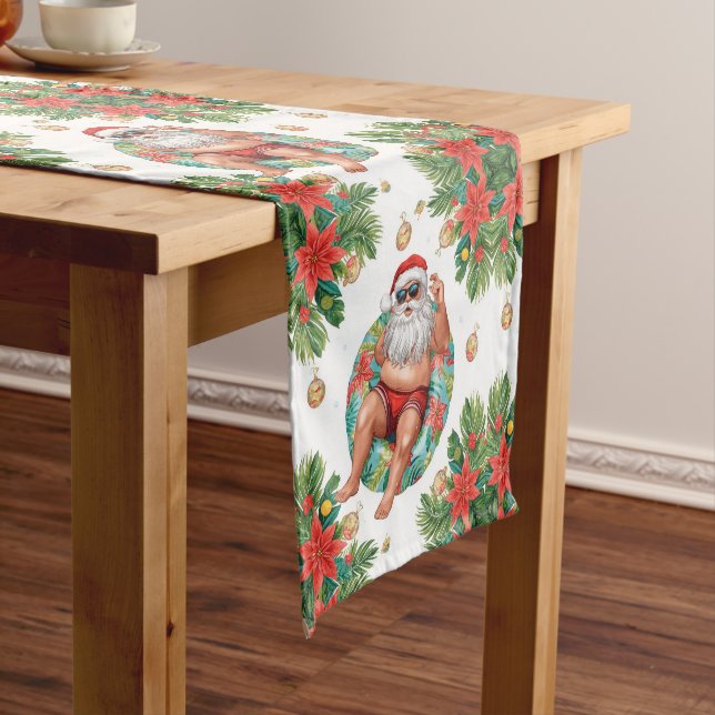 Arizona Christmas themed Pool party  Short Table Runner (In Situ)