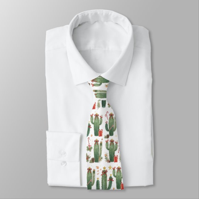 Arizona Christmas themed Tie (Tied)