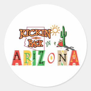 Arizona Classic Round Sticker