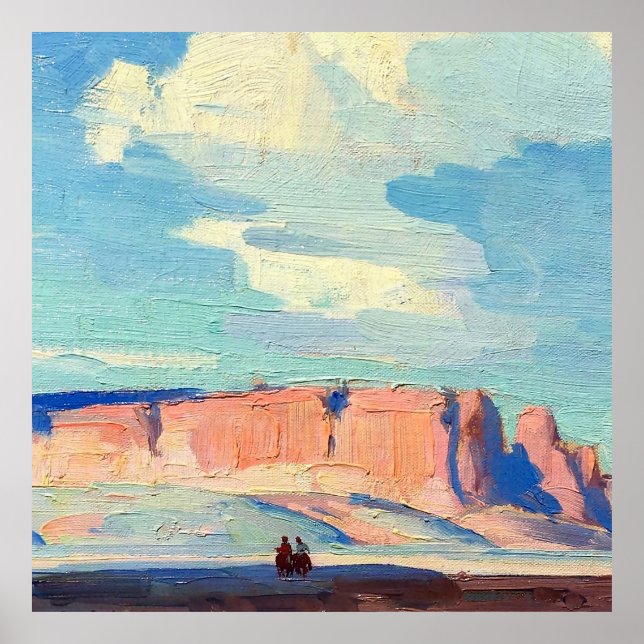 Arizona Clouds by Edgar Payne Poster (Front)