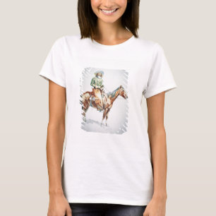 Arizona Cowboy, 1901 (crayon on paper) T-Shirt
