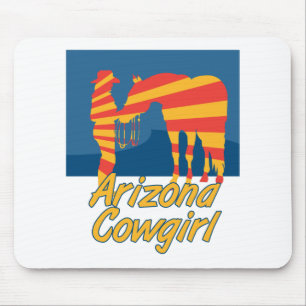 Arizona CowGirl Mouse Pad