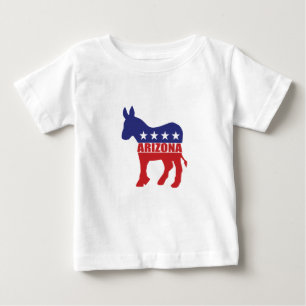 Arizona Democrat Donkey Baby T-Shirt