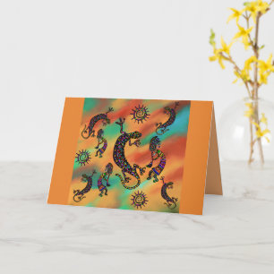 Arizona Desert Art Card