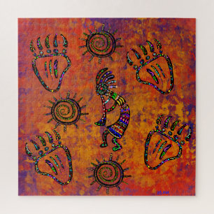 Arizona Desert Art Jigsaw Puzzle