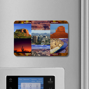 Arizona Desert Collage Magnet