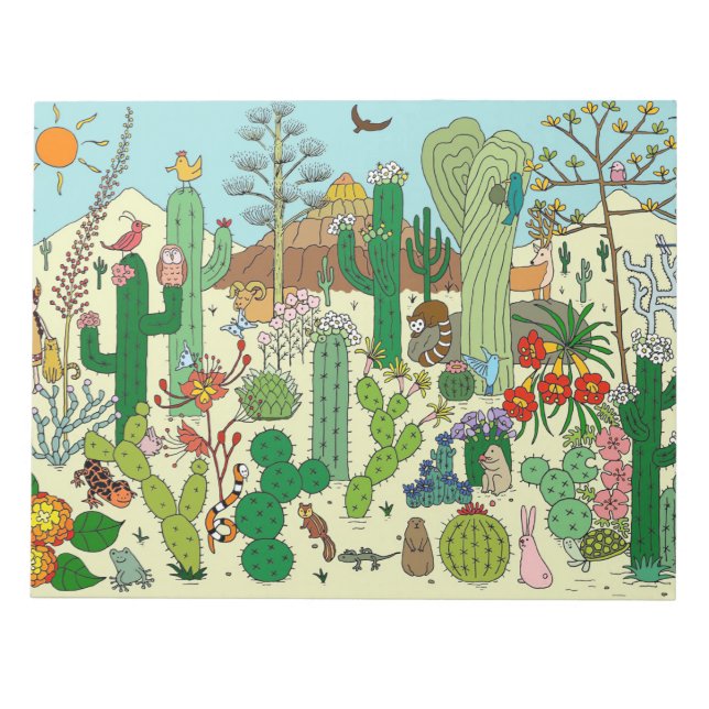 Arizona Desert Notepad (Front)