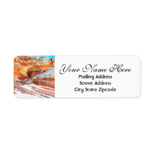 Arizona Desert Return Address Label