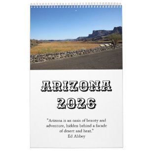 Arizona Desert Southwest Calendar