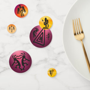 Arizona Desert Southwestern Kokopelli Confetti