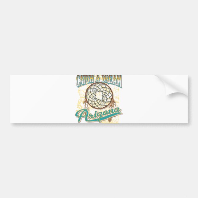 Arizona Dream Catcher Bumper Sticker (Front)