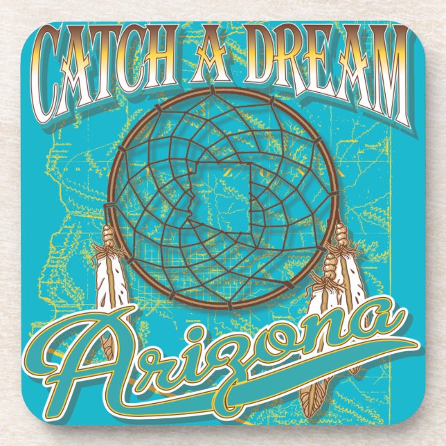 Arizona Dream Catcher Coaster (Front)
