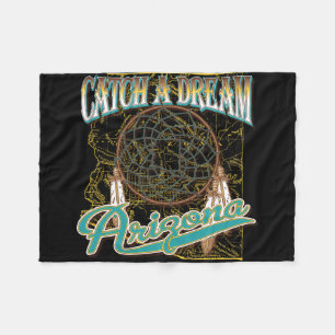 Arizona Dream Catcher Fleece Blanket