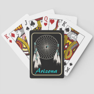 Arizona Dream Catcher Mandala  Playing Cards