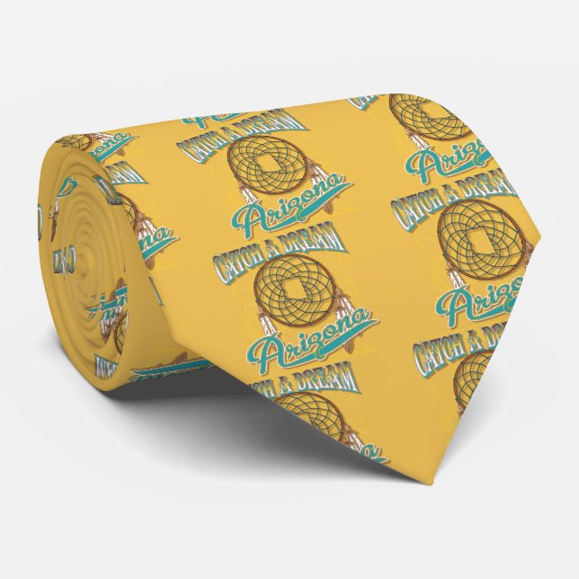 Arizona Dream Catcher Tie (Rolled)