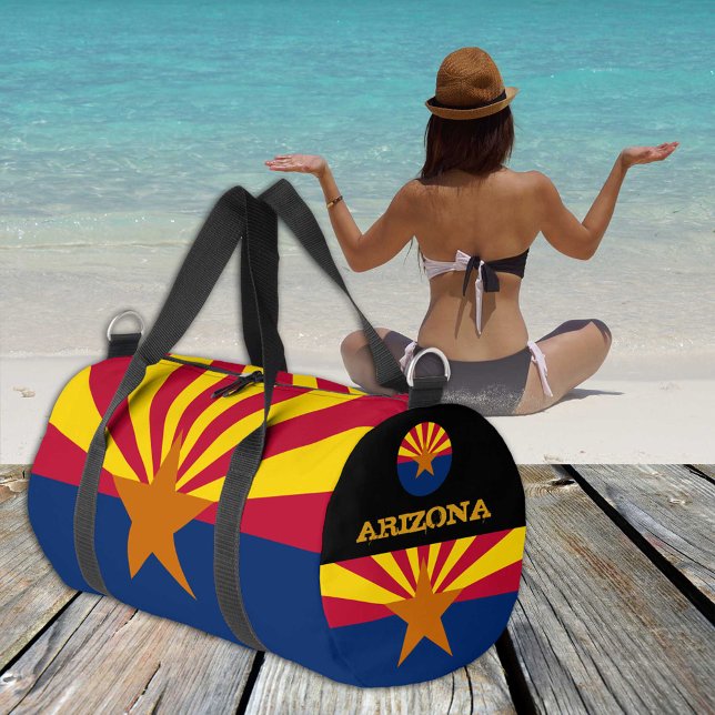 Arizona duffle, Arizona flag fitness /sports Duffle Bag (Creator Uploaded)